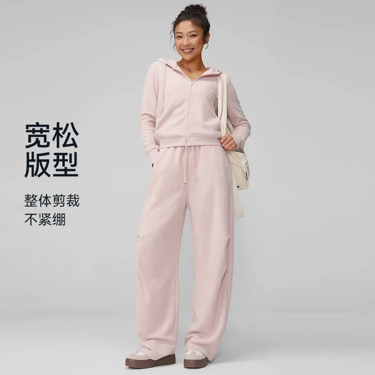 秋冬运动宽松套装日常户外休闲简约时尚百搭保暖连帽7459/5649