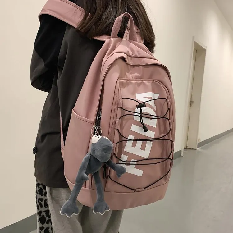 ins书包坠感森系超大容量男女大学生旅游16寸电脑运动后揹包TH1