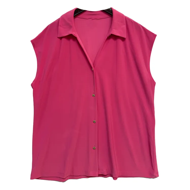 4293#无袖上衣舒适百搭潮流气质