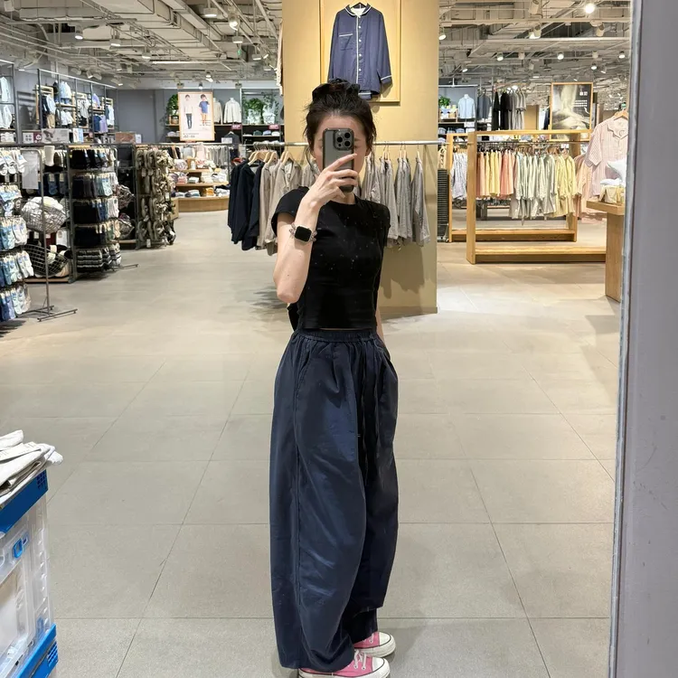 时尚套装夏季极简风时尚法式宽松森系高腰INS风短袖显瘦休闲裤