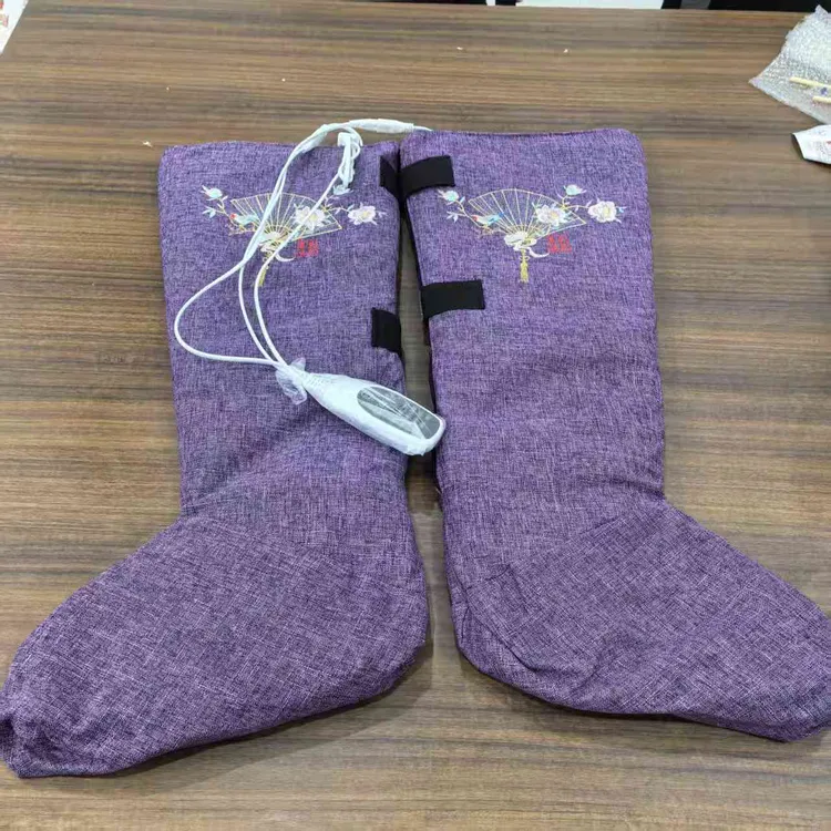 【芊洋艾草堂】电加热膝盖艾灸理疗热敷保暖艾草护膝加热艾灸靴