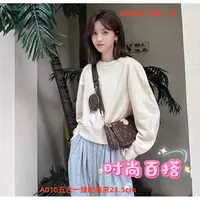 A010五合一绿色肩带23.5cm【里外标全对】现货礼盒发货单肩包