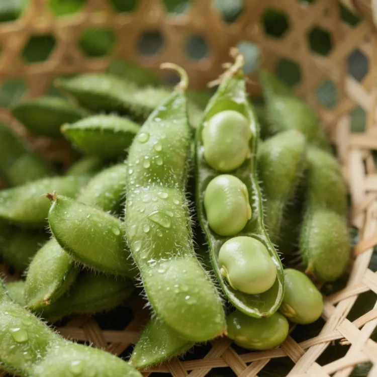 安徽现摘露天绿宝石带壳毛豆农家自种现摘现发