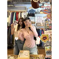 黑泽玄七“6粒扣面膜衫”早秋微胖显瘦薄感天丝设计感长袖亨利衫女