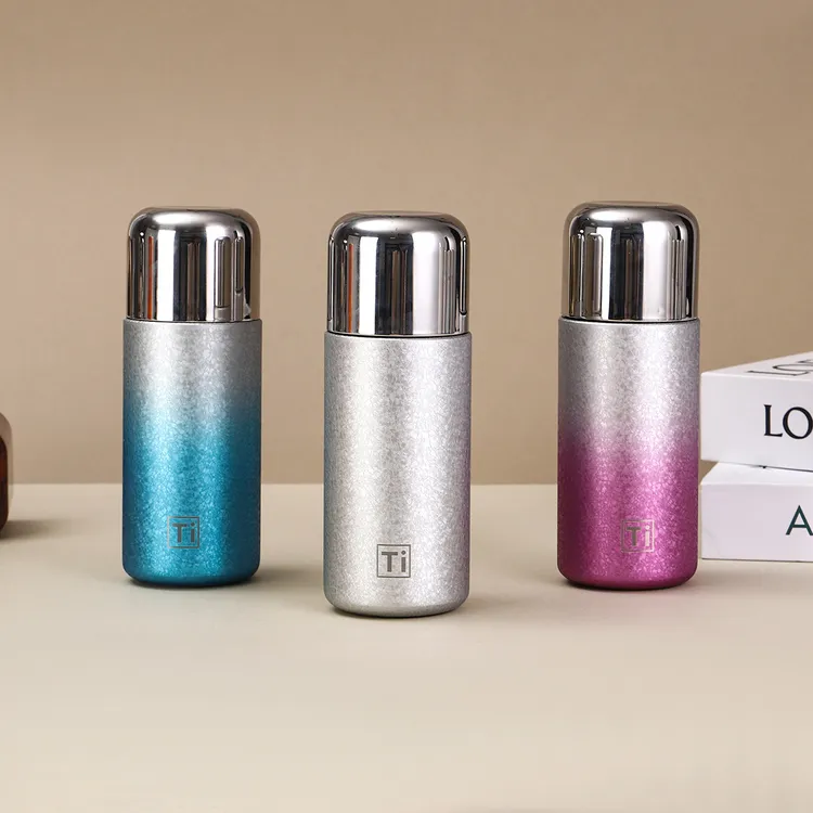 高档覆钛保温杯高颜值便携养生闷茶杯商务轻奢高端礼品泡茶水杯