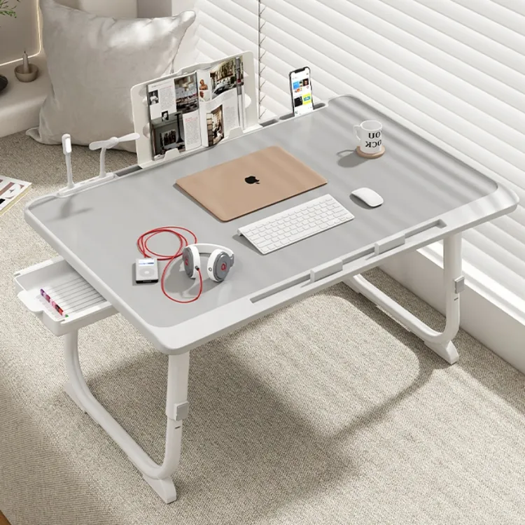 可折叠升降床上电脑桌办公小桌子宿舍学生家用儿童小书桌开学必备