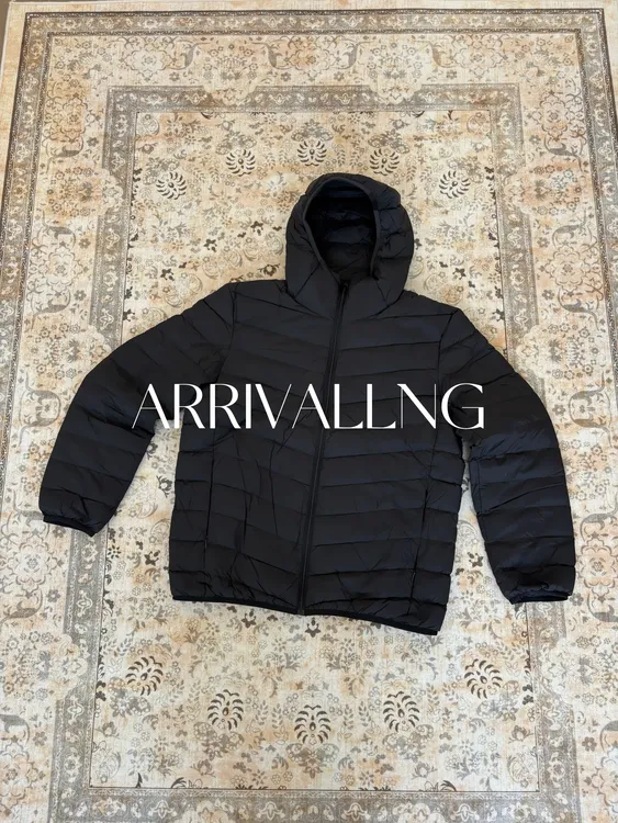 Arrivallng 新品发售 国标90白鸭绒排骨羽绒服连帽轻薄户外