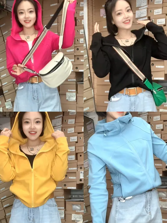 新款帽衫长袖开衫休闲运动风卫衣T恤