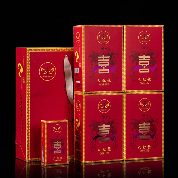 ZUIZHENGYAN/醉正岩醉正岩品牌武夷山喜茶大红袍礼盒装4盒500g