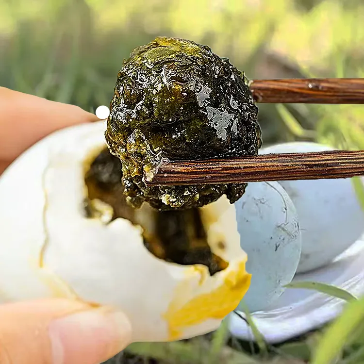 【农家正宗臭鸭蛋】东北特产老式臭咸蛋盐水发酵腌制黑黄流油海鸭蛋