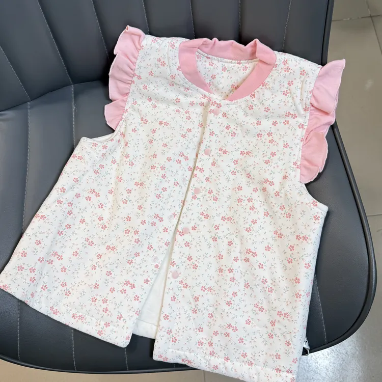 （马甲）婴幼棉品集合给编码下单断码福利宝宝春秋冬水洗棉花马甲