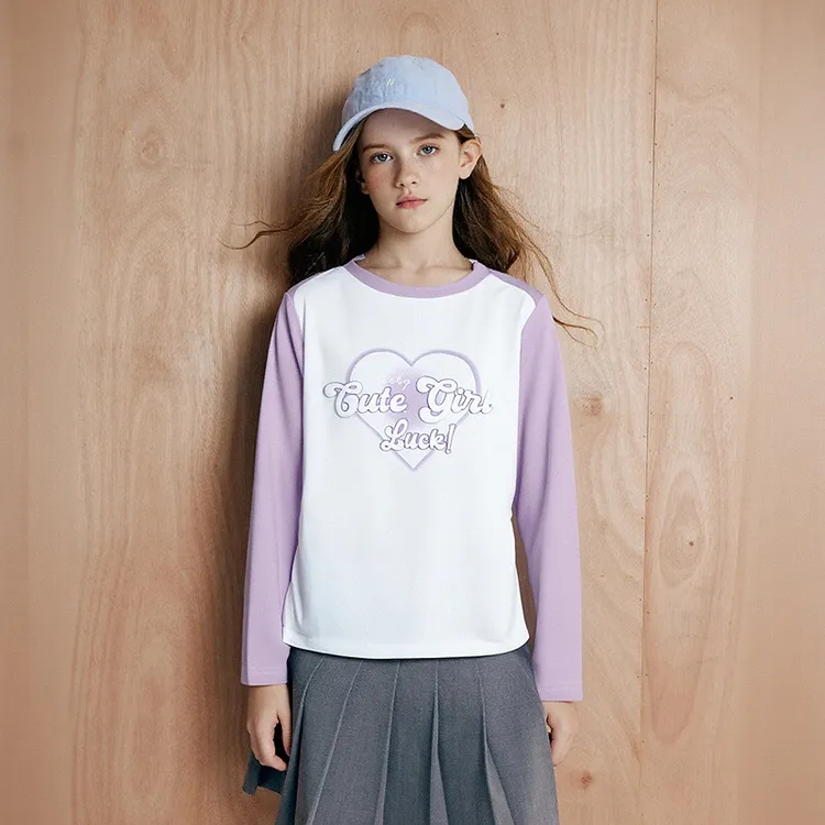笛莎童装女童长袖T恤春秋新款中大儿童上衣-932530602
