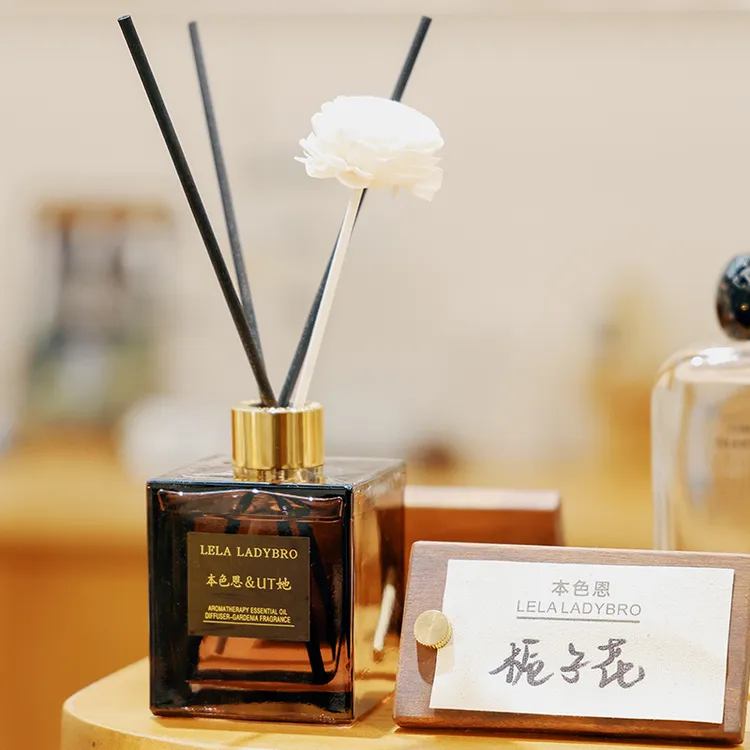 本色恩UT栀子花无火香薰精油卧室办公天然植物净化空气持久留香