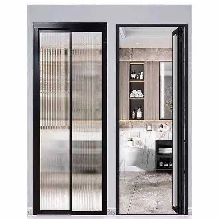 PD门厨房卫生间折叠门洗手间厕所阳台移门推拉一体门浴室PT门