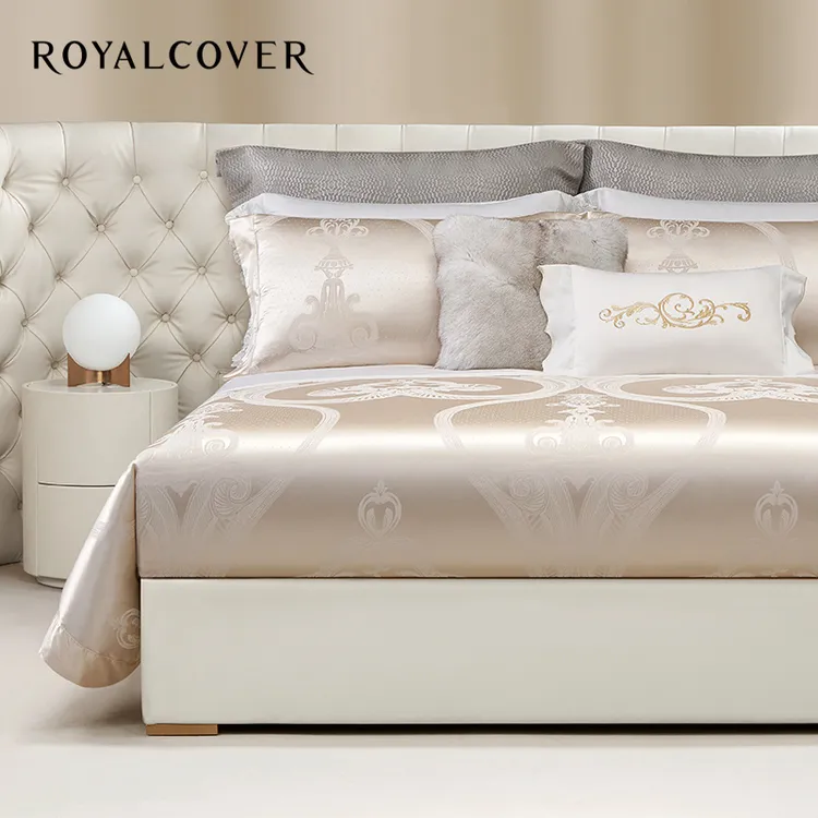 ROYALCOVER/罗卡芙欧式巴洛克风丝棉大提花四件套 艾丽娅