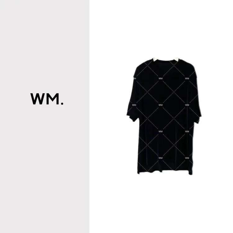 WMeng.*开叉T*小众极简超显瘦宽松醋酸TJS-T-25070702