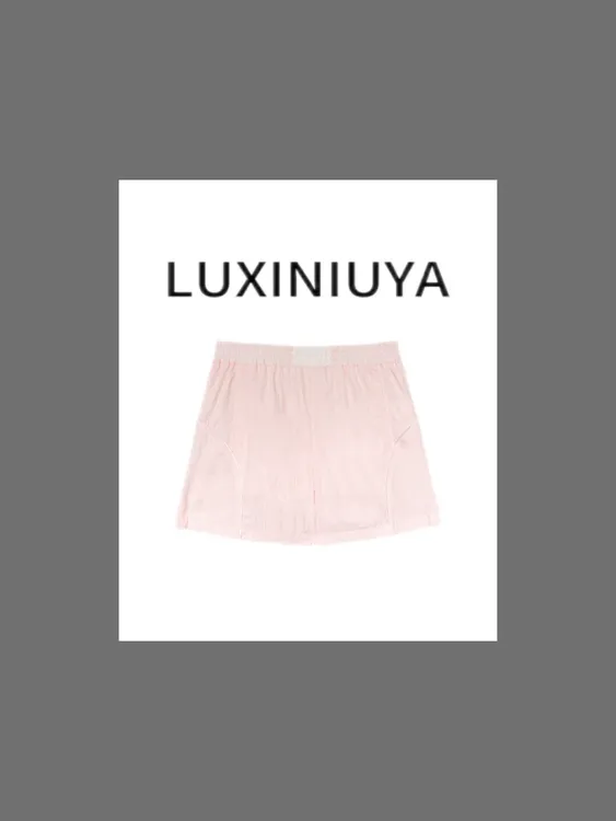 【LUXINIUYA】拉拉短裤版！时尚显瘦高腰A字休闲裤#CX3727