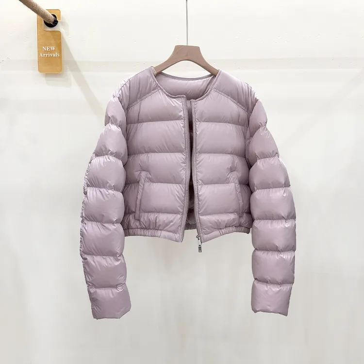 90白鸭绒轻薄款羽绒服女短款小个子冬季外套2025年新款羽绒衣冬装