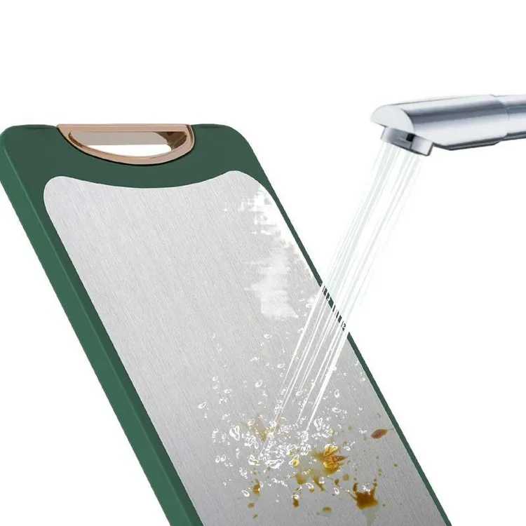 不锈钢立式304菜板多功能菜板双面防霉德国可切菜板家用抗菌菜板