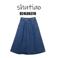 【SHUTIAO】2025夏季：新款小众设计款裙子D24L06378