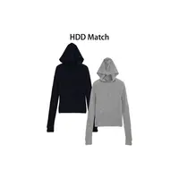 HDD- "松弛自我" 羊毛  秋季女款休闲针织连帽上衣 Y8601