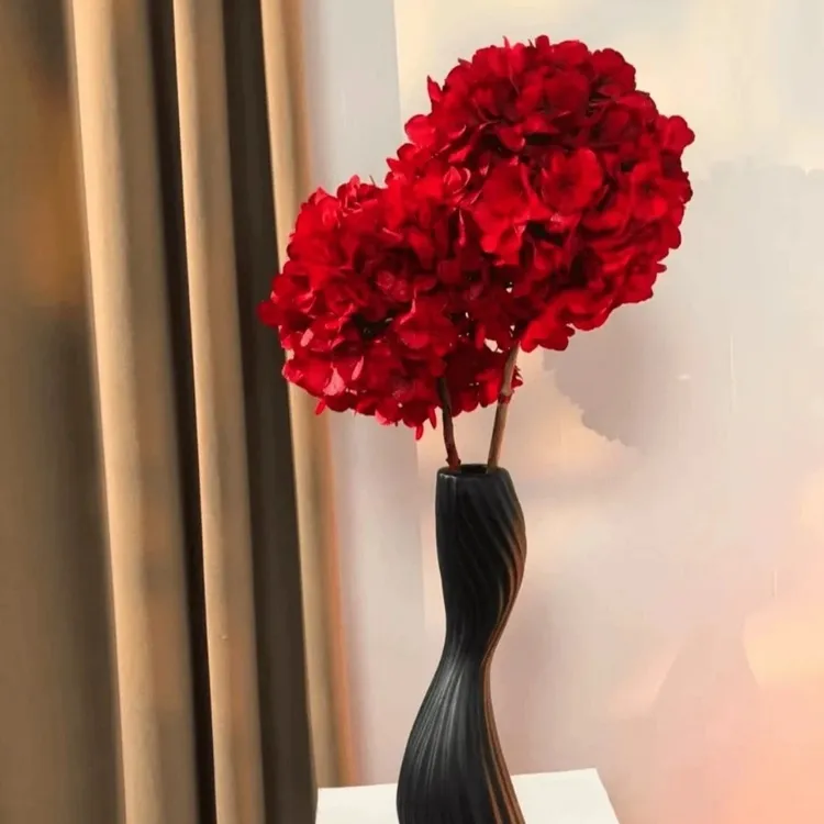 云南绣球永生花客厅婚礼装饰高级直发礼物大叶绣球鲜花乔迁新居