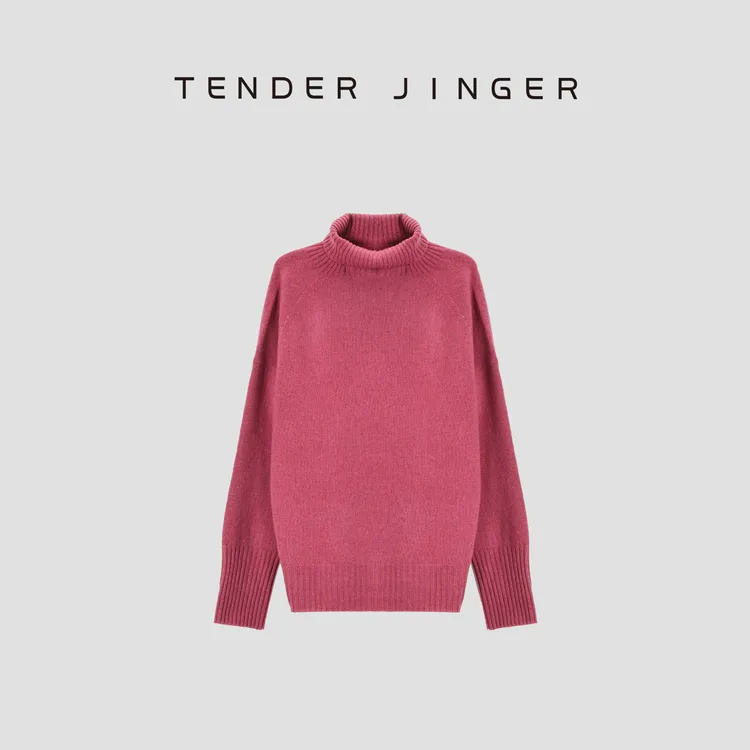 Tender Jinger|线下专供 无缝净版休闲羊毛套头针织衫T54MII50180