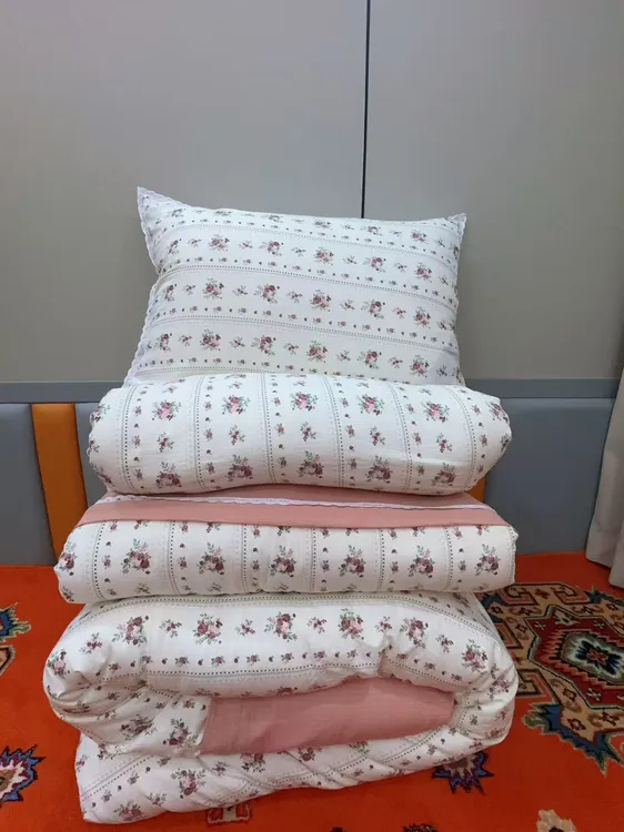 2025年新款木棉皱皱纱三件套