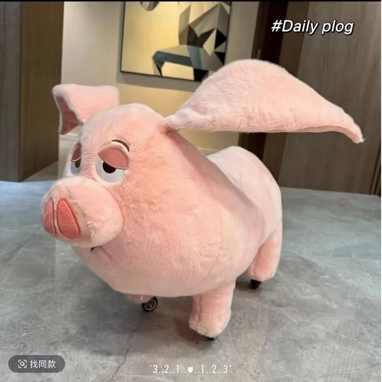 火南北太乙真人飞天猪坐骑凳子矮凳万向轮板凳小凳子家用换鞋凳