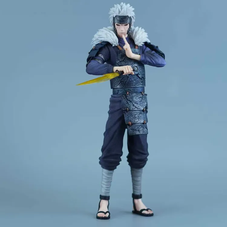 火影忍者系列 缺氧二代扉间 双手双头替换秽土头雕GK手办雕像摆件