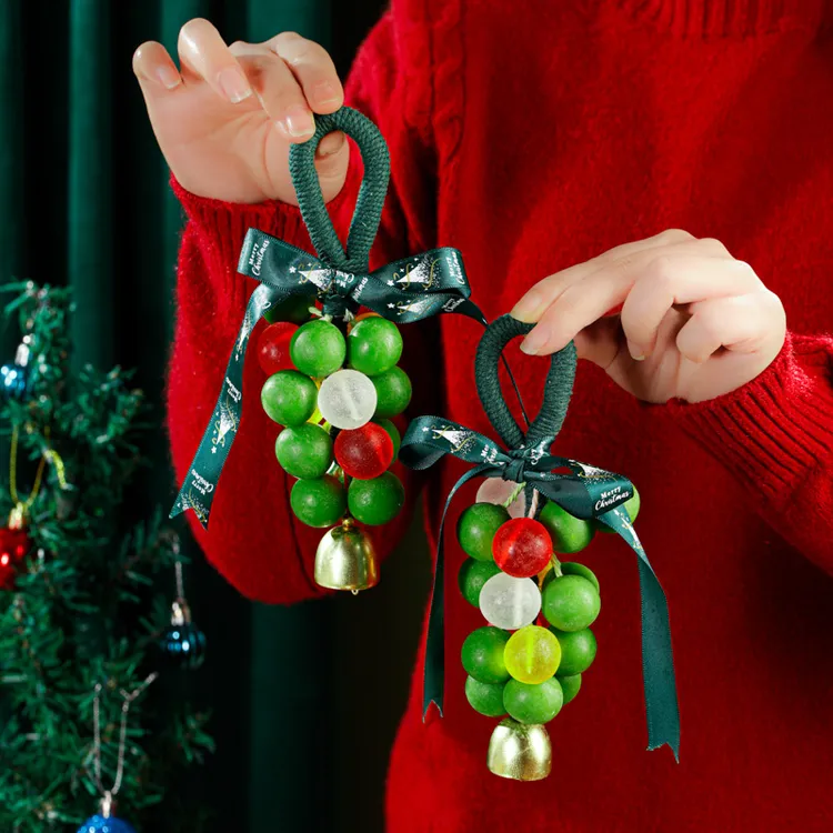 圣诞节礼物饰品实用水晶葡萄香皂手工皂氛围感场景布置居家日用