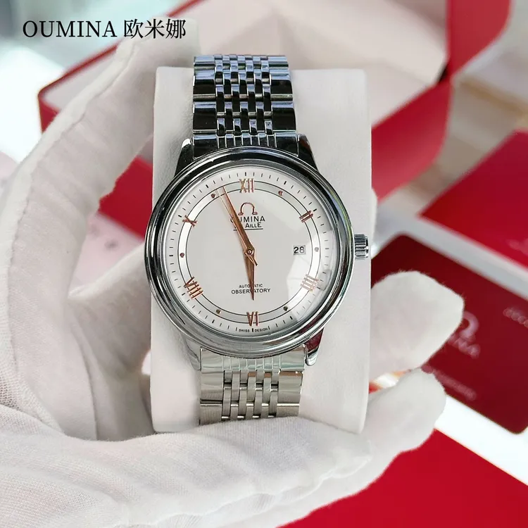 OUMINA/欧米娜男士全自动手表，月误差1秒内，机芯高配置商品图
