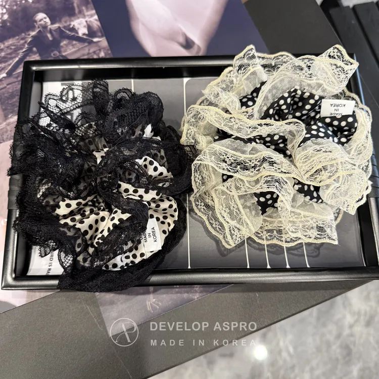 【现货 ASPRO原创设计款】韩国新款正品爆款减龄洋气大肠发圈AP80