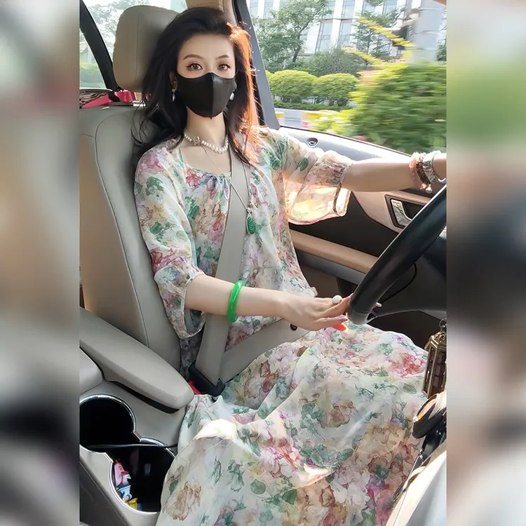 【Linda姐高端线】夏季新款时尚浪漫气质法式连衣裙子AS5LYH0930