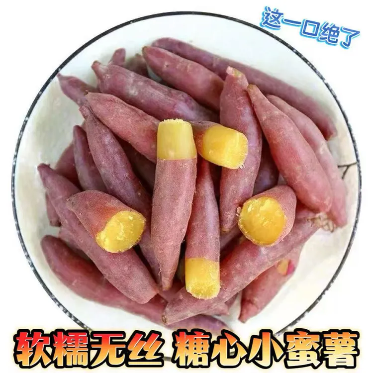 【鲜货速发】糖心小蜜薯香甜软糯黄心板栗番薯新鲜宝宝辅食蔬菜香薯