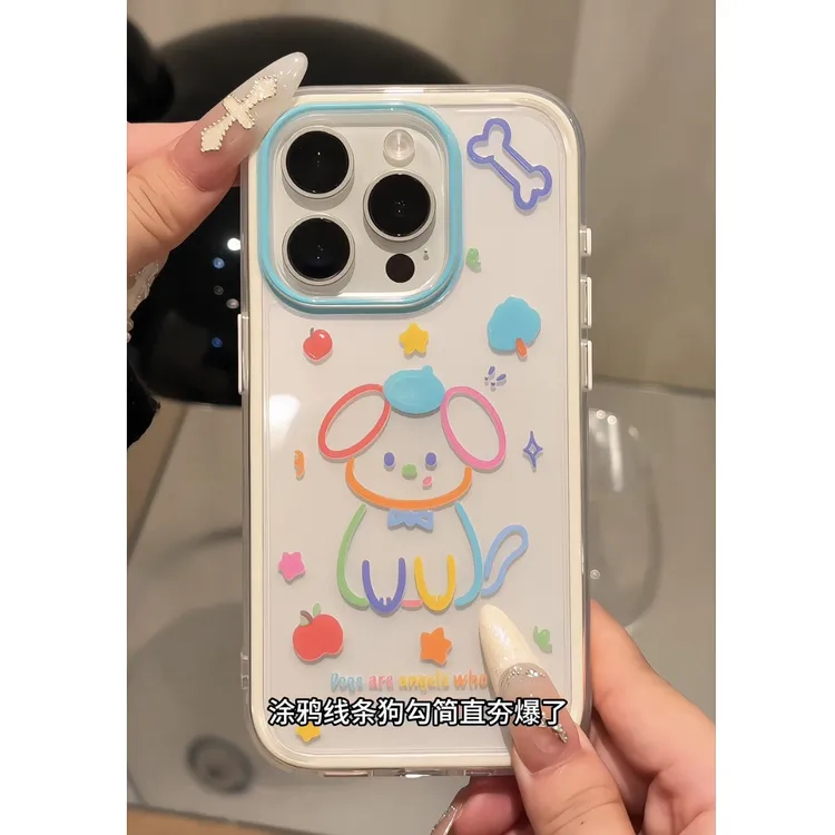 炫彩三合一适用苹果17/16pro华为vivo小米oppo手机壳爆款