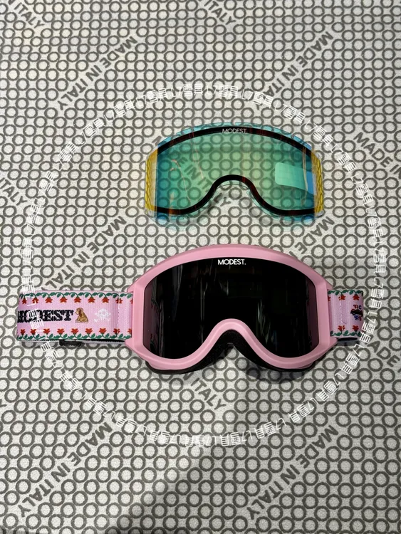 L7雪具25/26新品MODEST滑雪镜双镜片潮牌澳洲进口男女同款