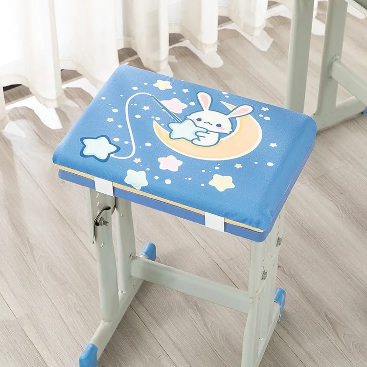 【开学特惠】海绵加厚学生坐垫卡通椅子屁股垫凳子垫教室儿童板凳c