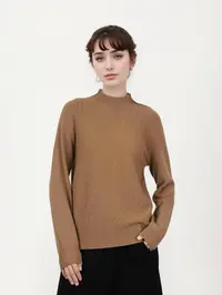 特！全羊毛+无缝一体针织！立体绞花羊毛衫毛衣 H6873 女装 F123
