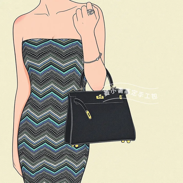 姜小青私定【kl内缝软凯】升级版时尚百搭斜挎包【009】