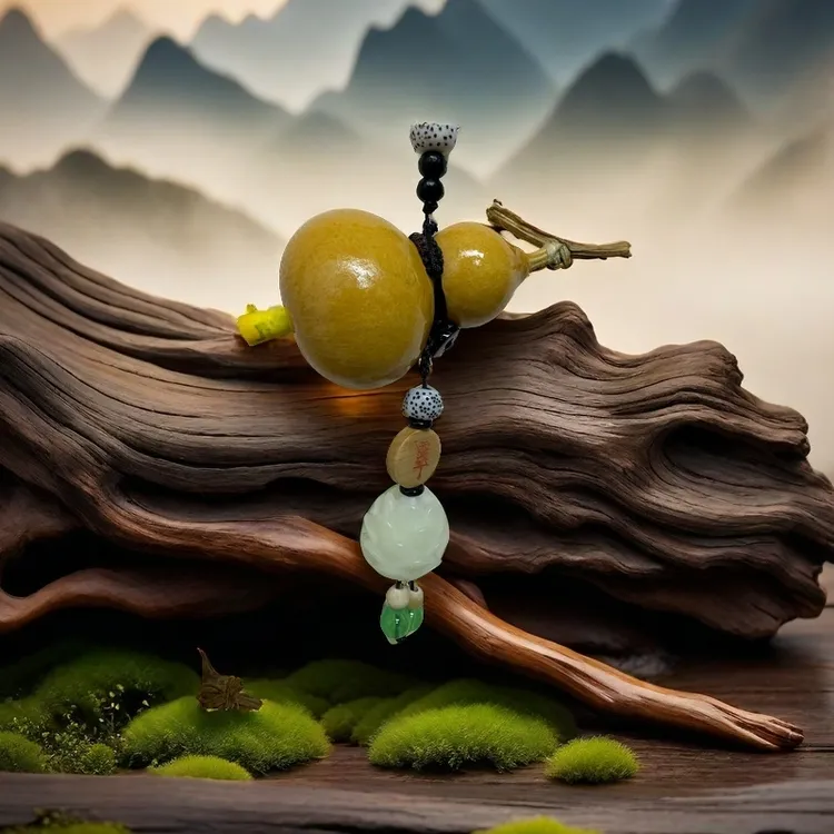 2025  爆款 爱车 挂件  手持 道家 葫芦 绕指柔