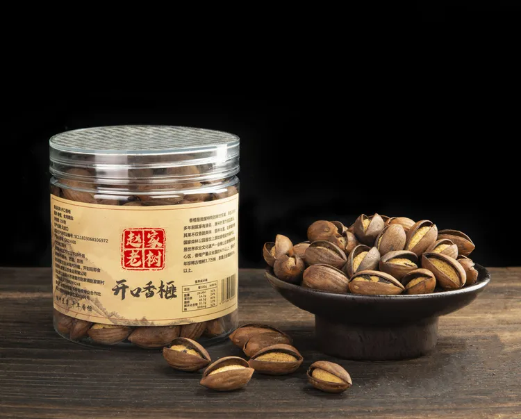 （头茬品质）赵家老树特选开口香榧坚果罐装（特选中大果）