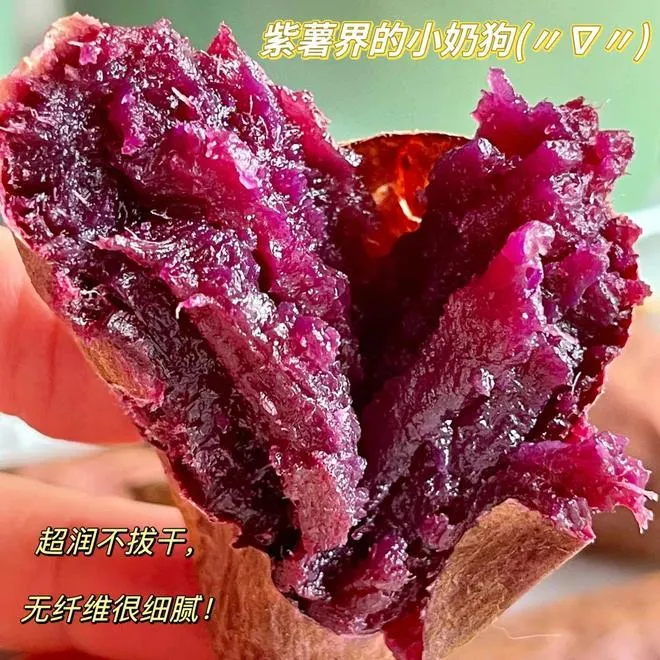 【云南高山紫蜜薯】流蜜糖心紫薯黑美人为烤而生粗粮甜粉糯云南紫薯