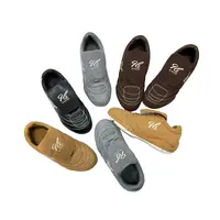 翻盖设计款~复古圆头时尚百搭休闲德训鞋ZH7001