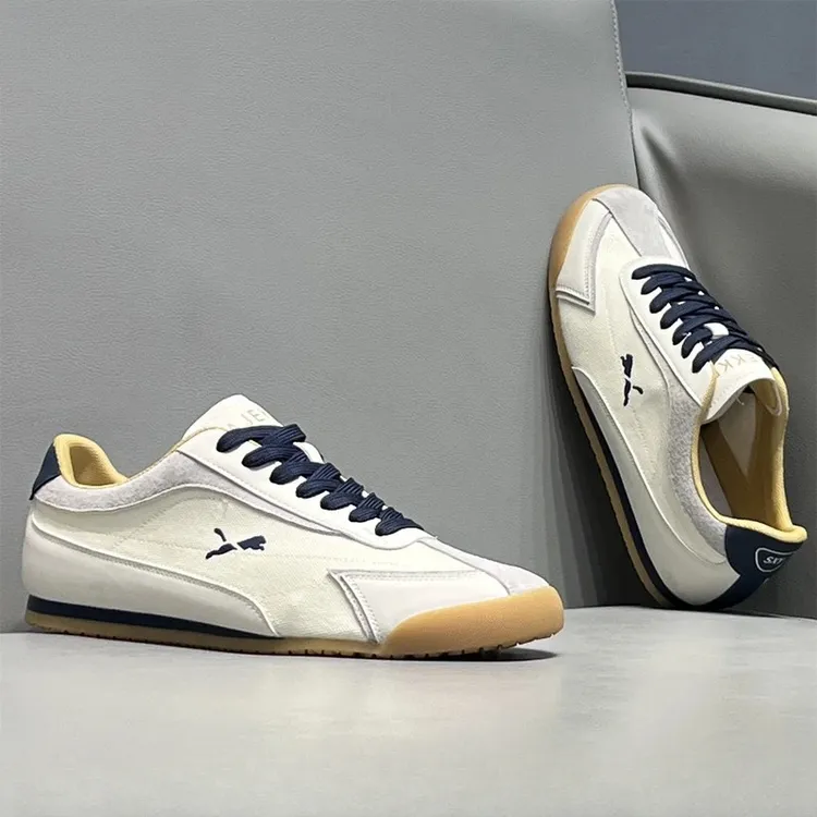 【香港DQVO&Shoes官方正品】2025新款低帮耐磨舒适运动休闲阿甘鞋男