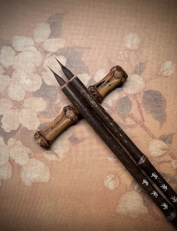 【棠梨落】溪园小馆特制工笔花鸟人物白描勾线笔（自用款）