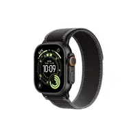Apple Watch Ultra 3 黑色钛金属表壳 黑配木炭色野径回环式表带