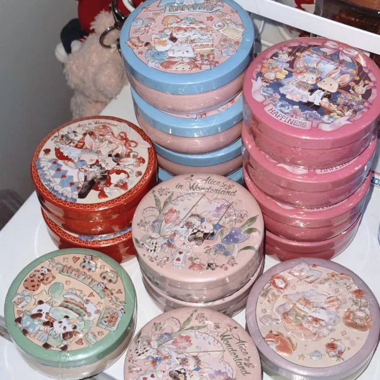 正宗百草秋梨膏糖儿童清凉网红可爱罐装铁盒装手工梨膏糖推荐