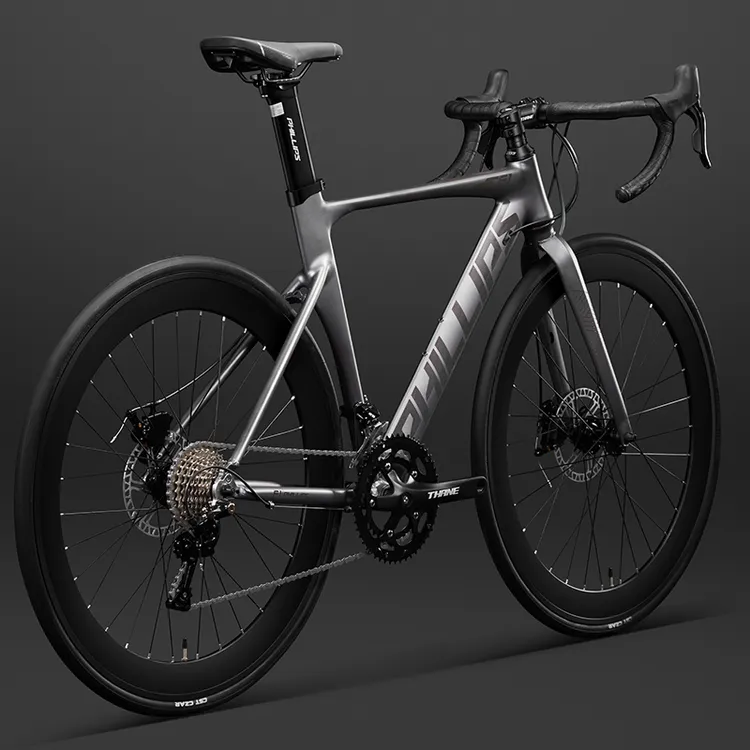 菲利普公路车自行车成人男款平把单车青少年女式轻便超轻变速赛车