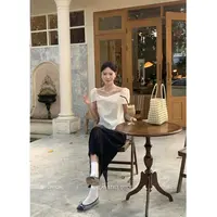 大花DH OFFICIAL 大花【心动恋歌 tops】温柔气质修身百搭雪纺衫
